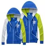 veste adidas lovers homme also femme blue zipper hoodie